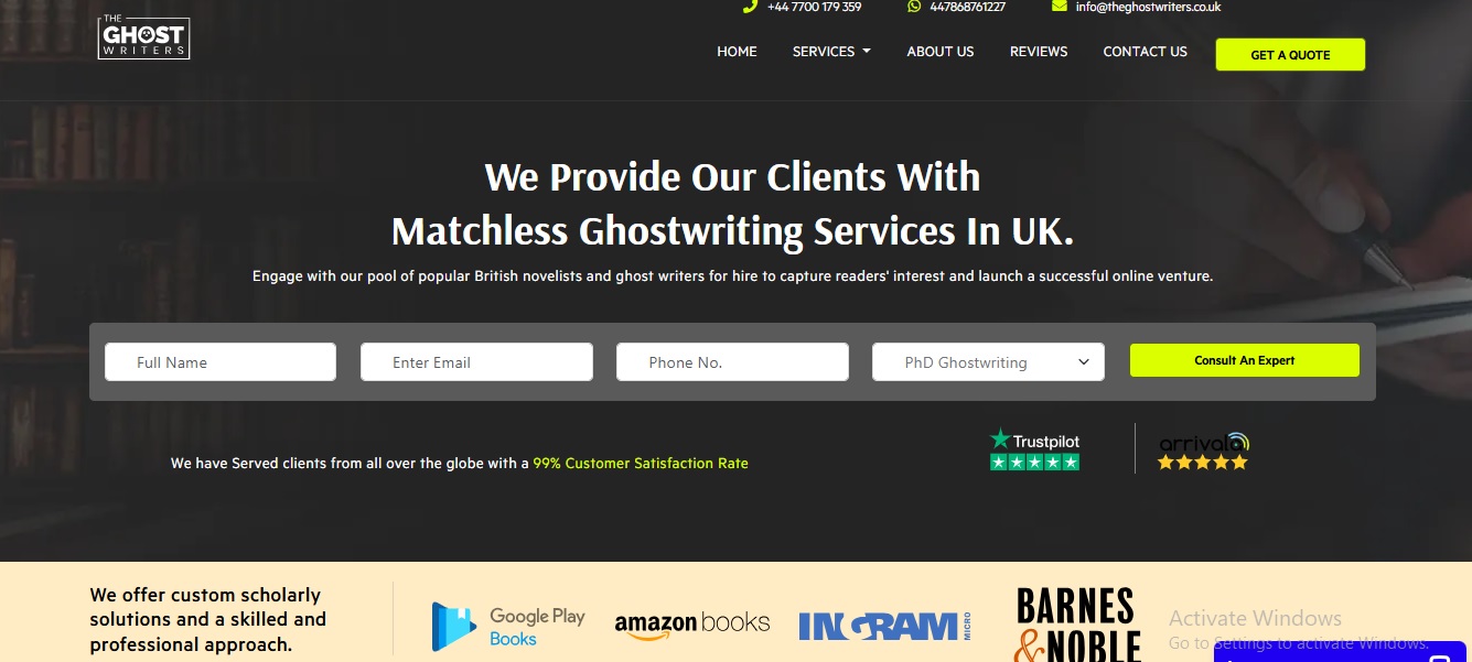 The Ghost Writers UK